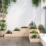 vidaXL Jardinieră grădină cu 4 niveluri, 106x104,5x36 cm lemn pin vidaXL Jardinieră grădină cu 4 niveluri, 106x104,5x36 cm lemn pin