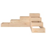 vidaXL Jardinieră grădină cu 4 niveluri, 106x104,5x36 cm lemn pin vidaXL Jardinieră grădină cu 4 niveluri, 106x104,5x36 cm lemn pin