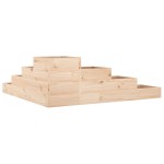 vidaXL Jardinieră grădină cu 4 niveluri, 106x104,5x36 cm lemn pin vidaXL Jardinieră grădină cu 4 niveluri, 106x104,5x36 cm lemn pin