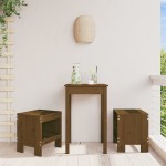 vidaXL Taburete grădină 2 buc. maro miere 40x36x45 cm lemn masiv pin vidaXL Taburete grădină 2 buc. maro miere 40x36x45 cm lemn masiv pin