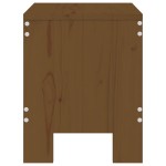 vidaXL Taburete grădină 2 buc. maro miere 40x36x45 cm lemn masiv pin vidaXL Taburete grădină 2 buc. maro miere 40x36x45 cm lemn masiv pin