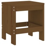 vidaXL Taburete grădină 2 buc. maro miere 40x36x45 cm lemn masiv pin vidaXL Taburete grădină 2 buc. maro miere 40x36x45 cm lemn masiv pin