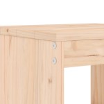 vidaXL Taburete de bar, 2 buc., 40x36x75 cm, lemn masiv de pin