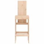vidaXL Scaune de bar, 2 buc., 40x42x120 cm, lemn masiv de pin vidaXL Scaune de bar, 2 buc., 40x42x120 cm, lemn masiv de pin