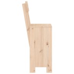 vidaXL Taburete de bar, 2 buc., 40x48,5x115,5 cm, lemn masiv de pin