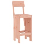 vidaXL Taburete de bar, 2 buc., 40x48,5x115,5 cm, lemn masiv Douglas