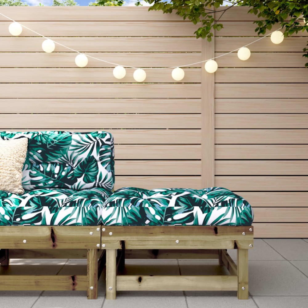 vidaXL Taburet de grădină, lemn de pin impregnat