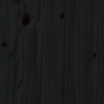 vidaXL Scaune de grădină, 2 buc., negru, lemn masiv de pin vidaXL Scaune de grădină, 2 buc., negru, lemn masiv de pin