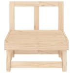 vidaXL Canapele de mijloc pentru grădină, 2 buc., lemn masiv pin vidaXL Canapele de mijloc pentru grădină, 2 buc., lemn masiv pin