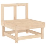 vidaXL Set mobilier de grădină, 3 piese, lemn masiv de pin vidaXL Set mobilier de grădină, 3 piese, lemn masiv de pin