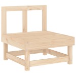vidaXL Set mobilier de grădină, 3 piese, lemn masiv de pin vidaXL Set mobilier de grădină, 3 piese, lemn masiv de pin