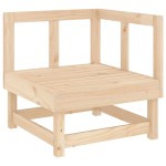 vidaXL Set mobilier de grădină, 3 piese, lemn masiv de pin vidaXL Set mobilier de grădină, 3 piese, lemn masiv de pin