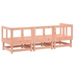 vidaXL Set mobilier de grădină, 3 piese, lemn masiv douglas