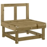 vidaXL Set mobilier de grădină, 3 piese, lemn de pin impregnat vidaXL Set mobilier de grădină, 3 piese, lemn de pin impregnat