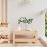 vidaXL Taburet de grădină, lemn masiv de pin vidaXL Taburet de grădină, lemn masiv de pin