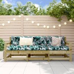 vidaXL Set mobilier de grădină, 3 piese, lemn de pin impregnat vidaXL Set mobilier de grădină, 3 piese, lemn de pin impregnat