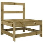 vidaXL Set mobilier de grădină, 3 piese, lemn de pin impregnat vidaXL Set mobilier de grădină, 3 piese, lemn de pin impregnat