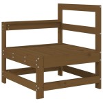 vidaXL Set mobilier pentru grădină 4 piese, maro miere, lemn masiv pin