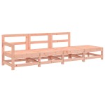 vidaXL Set mobilier relaxare grădină, 4 piese, lemn masiv Douglas vidaXL Set mobilier relaxare grădină, 4 piese, lemn masiv Douglas
