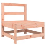 vidaXL Canapea de mijloc cu perne, lemn masiv douglas