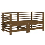 vidaXL Canapele colțar grădină , 2 buc., maro miere, lemn masiv de pin vidaXL Canapele colțar grădină , 2 buc., maro miere, lemn masiv de pin