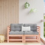 vidaXL Canapele colțar grădină , 2 buc., lemn masiv douglas vidaXL Canapele colțar grădină , 2 buc., lemn masiv douglas