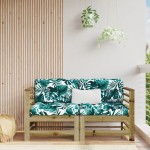 vidaXL Canapele colțar grădină , 2 buc., lemn de pin impregnat vidaXL Canapele colțar grădină , 2 buc., lemn de pin impregnat