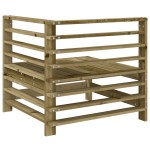 vidaXL Canapele colțar grădină , 2 buc., lemn de pin impregnat vidaXL Canapele colțar grădină , 2 buc., lemn de pin impregnat