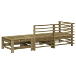 vidaXL Set mobilier de grădină, 3 piese, lemn de pin impregnat vidaXL Set mobilier de grădină, 3 piese, lemn de pin impregnat