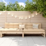 vidaXL Canapele de mijloc grădină 2 buc. 120x80 cm lemn masiv pin vidaXL Canapele de mijloc grădină 2 buc. 120x80 cm lemn masiv pin