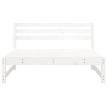 vidaXL Canapele de mijloc grădină 2 buc. alb 120x80 cm lemn masiv pin vidaXL Canapele de mijloc grădină 2 buc. alb 120x80 cm lemn masiv pin
