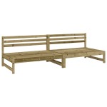 vidaXL Canapele de mijloc grădină 2 buc. 120x80cm lemn pin impregnat vidaXL Canapele de mijloc grădină 2 buc. 120x80cm lemn pin impregnat