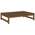 vidaXL Set mobilier grădină, 2 piese, maro miere, lemn masiv de pin