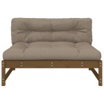 vidaXL Canapea de mijloc, 120x80 cm, maro miere, lemn masiv de pin vidaXL Canapea de mijloc, 120x80 cm, maro miere, lemn masiv de pin