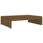 vidaXL Taburet de grădină, 120x80 cm, maro miere, lemn masiv de pin vidaXL Taburet de grădină, 120x80 cm, maro miere, lemn masiv de pin