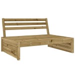 vidaXL Canapea de mijloc, 120x80 cm, lemn de pin impregnat vidaXL Canapea de mijloc, 120x80 cm, lemn de pin impregnat
