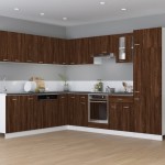 vidaXL Dulap pentru cuptor "Riga", stejar maro, 60x46x81,5 cm,