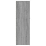 vidaXL Dulap de baie, gri sonoma, 30x30x95 cm, lemn prelucrat