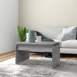 vidaXL Măsuță de cafea, gri sonoma, 68x50x38 cm, lemn prelucrat vidaXL Măsuță de cafea, gri sonoma, 68x50x38 cm, lemn prelucrat