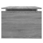 vidaXL Măsuță de cafea, gri sonoma, 68x50x38 cm, lemn prelucrat vidaXL Măsuță de cafea, gri sonoma, 68x50x38 cm, lemn prelucrat