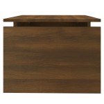 vidaXL Măsuță de cafea, stejar maro, 68x50x38 cm, lemn prelucrat vidaXL Măsuță de cafea, stejar maro, 68x50x38 cm, lemn prelucrat