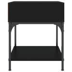 vidaXL Noptiere, 2 buc., negru, 40x41x50 cm, lemn compozit