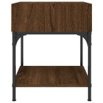 vidaXL Noptiere, 2 buc., stejar maro, 40x41x50 cm, lemn compozit