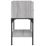 vidaXL Noptieră, gri sonoma, 40,5x31x60 cm, lemn compozit