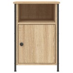 vidaXL Noptieră, stejar sonoma, 40x42x60 cm, lemn prelucrat vidaXL Noptieră, stejar sonoma, 40x42x60 cm, lemn prelucrat