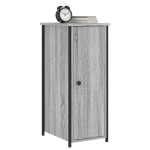 vidaXL Noptiere, 2 buc., gri sonoma, 32x42x80 cm, lemn compozit