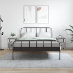 vidaXL Noptiere, 2 buc., gri sonoma, 34x36x50 cm, lemn compozit vidaXL Noptiere, 2 buc., gri sonoma, 34x36x50 cm, lemn compozit
