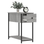 vidaXL Noptiere, 2 buc., gri sonoma, 30x60x60 cm, lemn prelucrat vidaXL Noptiere, 2 buc., gri sonoma, 30x60x60 cm, lemn prelucrat