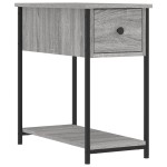 vidaXL Noptiere, 2 buc., gri sonoma, 30x60x60 cm, lemn prelucrat vidaXL Noptiere, 2 buc., gri sonoma, 30x60x60 cm, lemn prelucrat