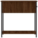 vidaXL Noptieră, stejar maro, 30x60x60 cm, lemn prelucrat